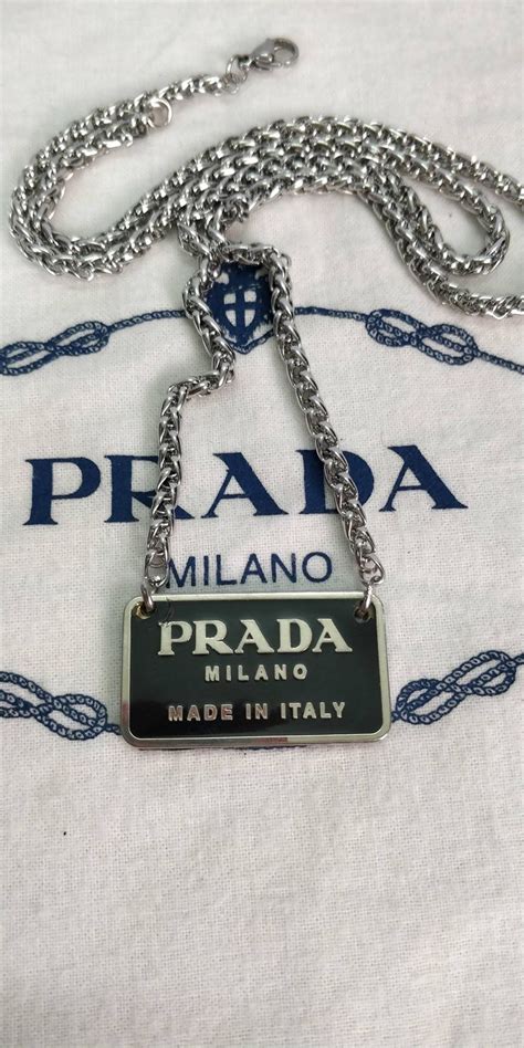 prada dog chain|prada chain necklace.